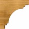 Ekena Millwork Pescadero Rough Sawn Rafter Tail, Western Red Cedar, 4"W x 12"H x 12"L RFT04X12X12PEC00RWR - alternate 2